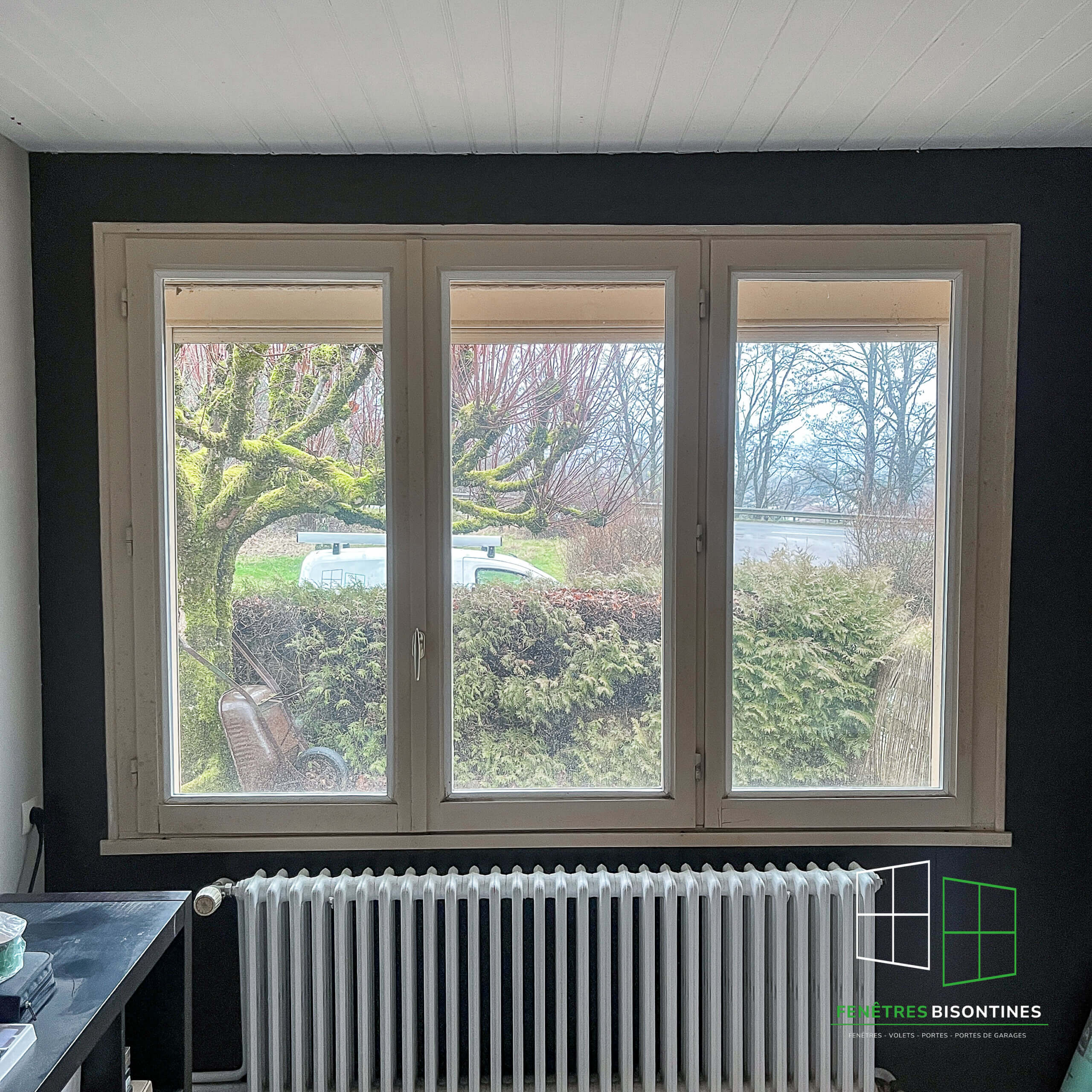 État des fenêtres avant rénovation - Les Auxons 25870