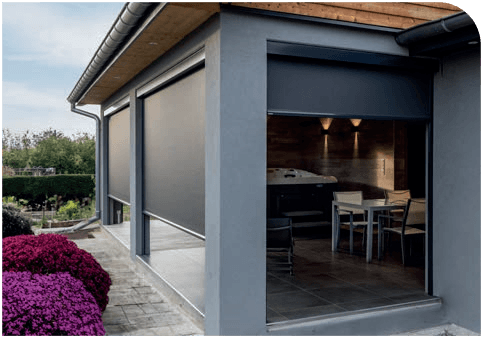 Store screen zip extérieur posé à Besançon