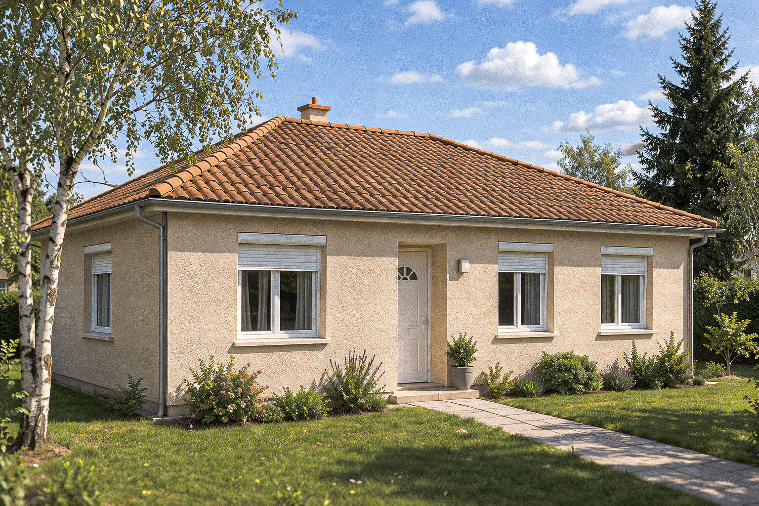 Maison fenêtres et volets - Besançon