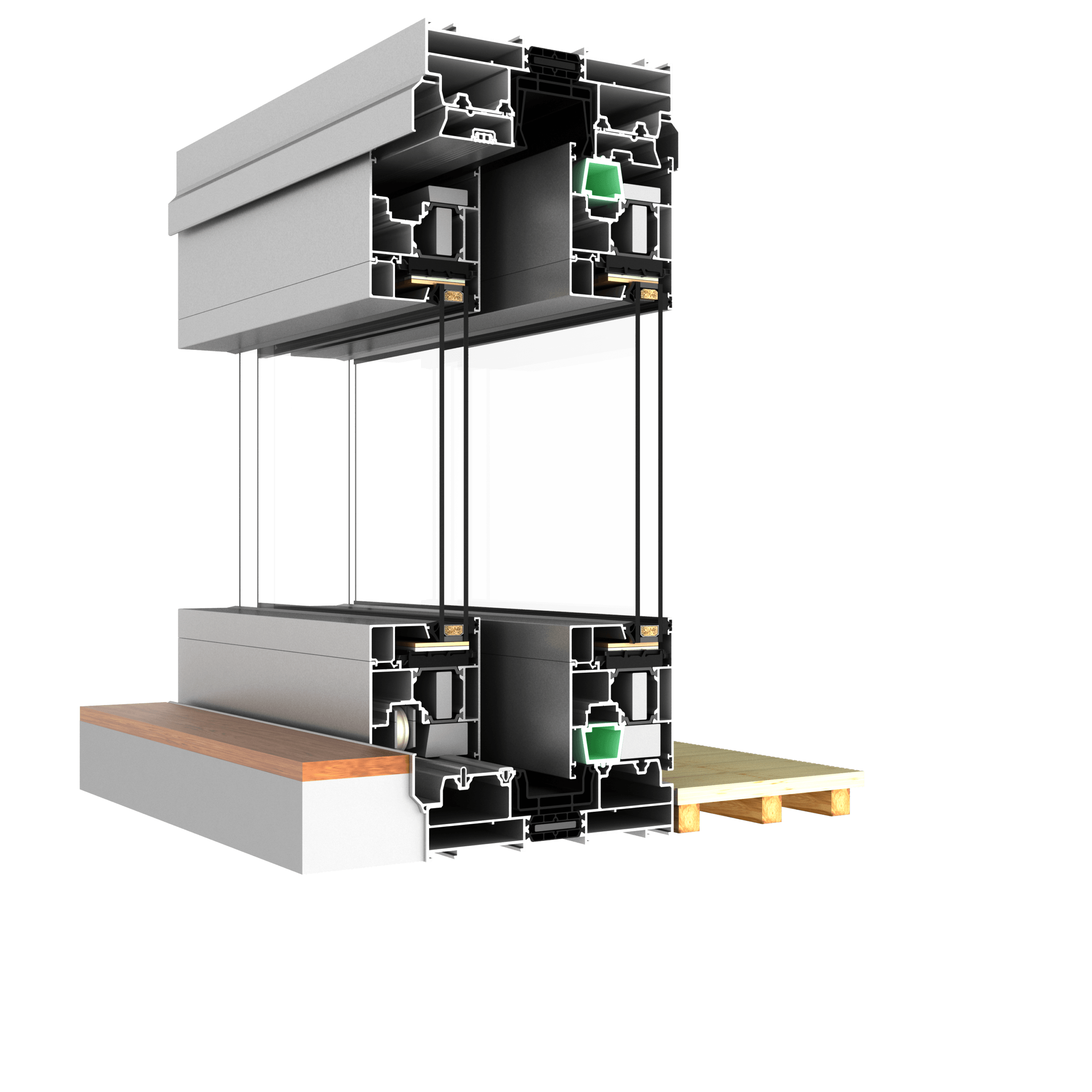 Angle de coupe coulissant levant HST aluminium